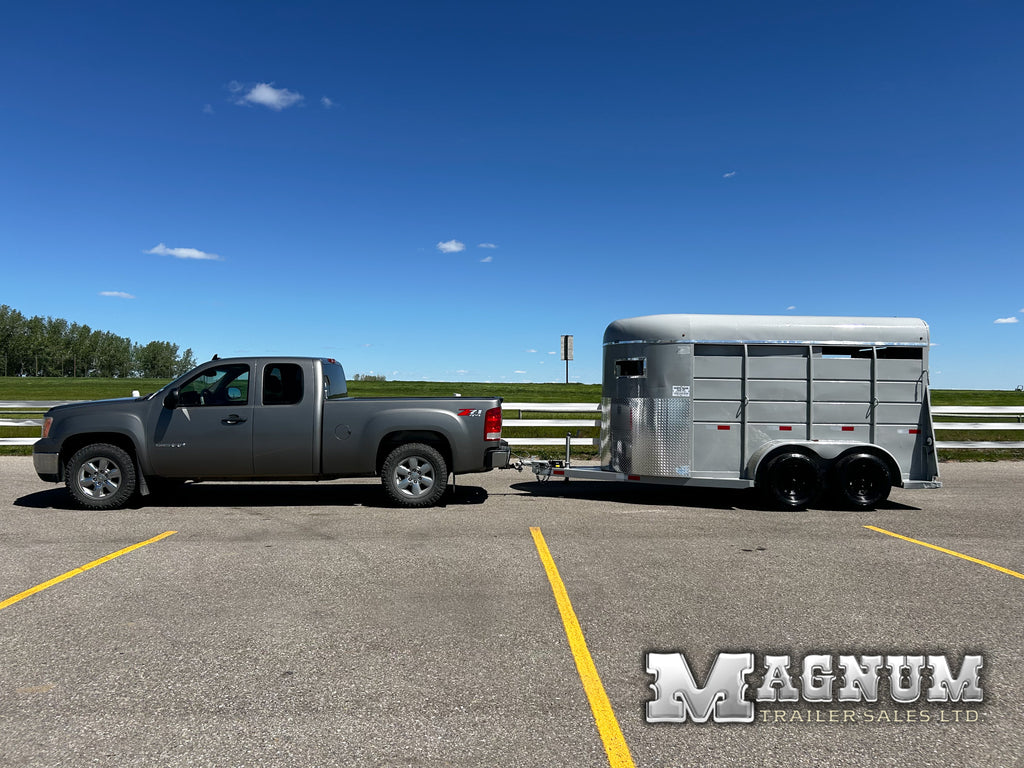 Bumper Pull Stock Trailers – Magnum Trailer Sales